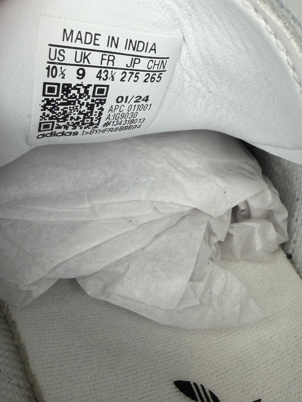 Adidas Samba OG White sneakers 10.5 - Picture 12 of 12